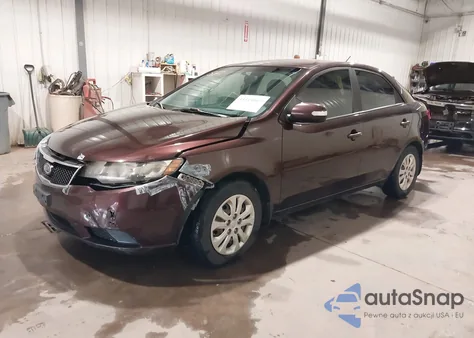 2010 Kia Forte Ex из США, поврежденный, VIN KNAFU4A26A5855308